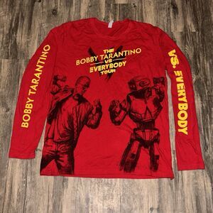 Logic Tour Shirt Bobby Tarantino Vs. Everybody 2018 Tee Long Sleeve Adult Medium
